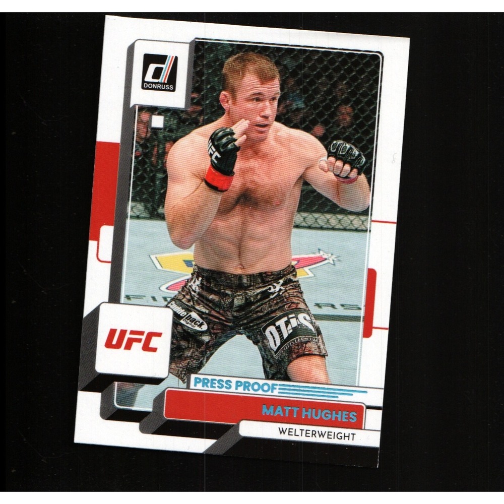 2023 Donruss UFC #73 Matt Hughes MMA Card 2002P